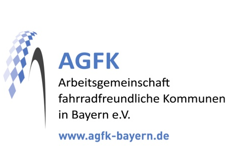 Logo Arbeitsgemeinschaft fahrradfreundliche Kommunen in Bayern e.V. (AGFK)